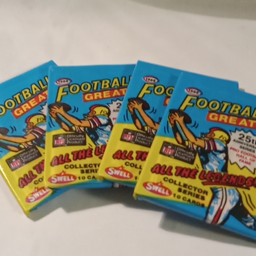 Unopened baseball card packs 4